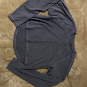 Alphalete grey long sleeve